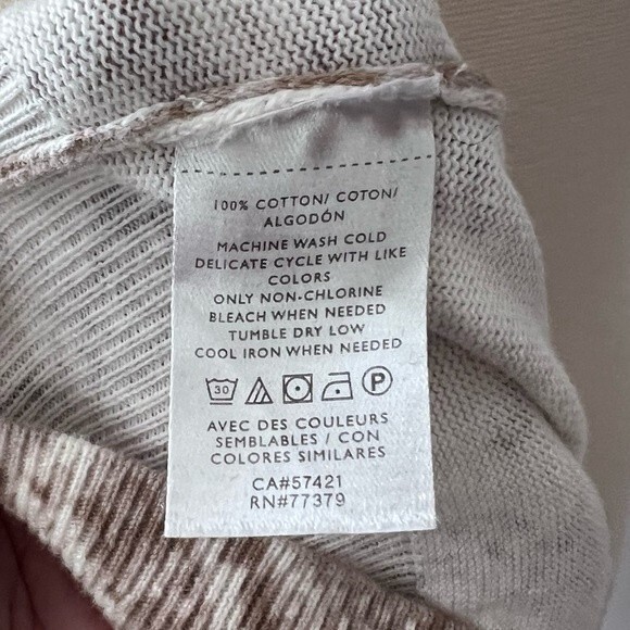 Ann Taylor Snakeskin Print Short Sleeve Sweater with V-Neck Cardigan Set Small - Picture 14 of 15